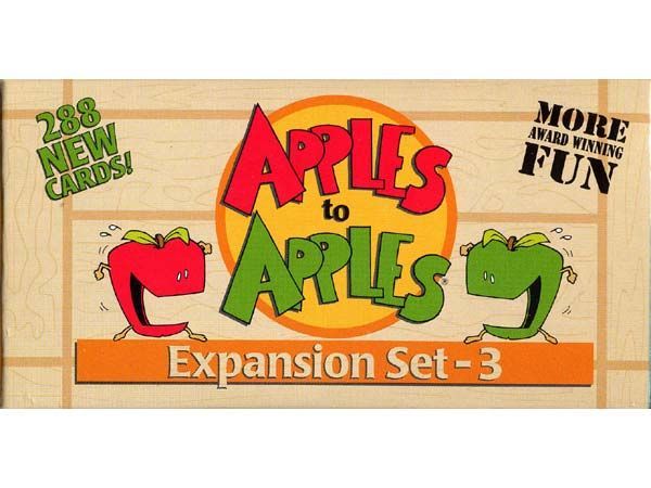 Apples to Apples: Expansion Set #3 board game cover