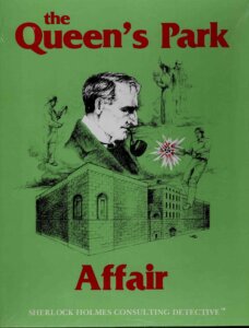 Sherlock Holmes Consulting Detective: The Queen’s Park Affair board game cover