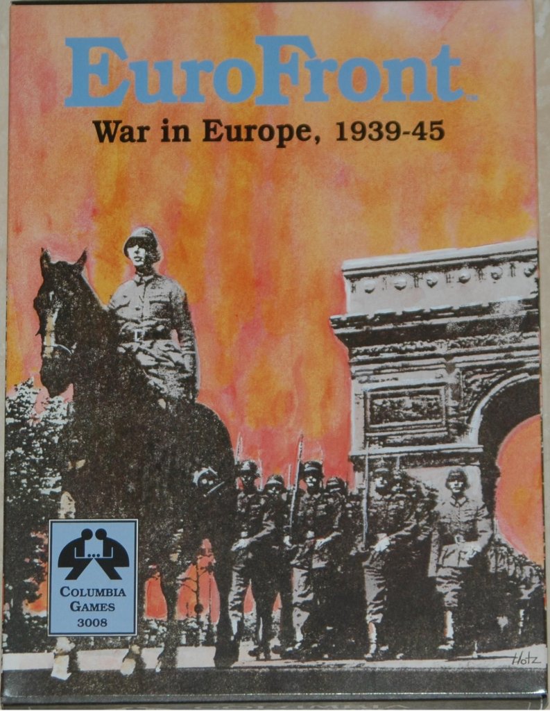 EuroFront: War in Europe, 1939-45 board game cover