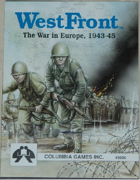 WestFront: The War in Europe, 1943-45 board game cover
