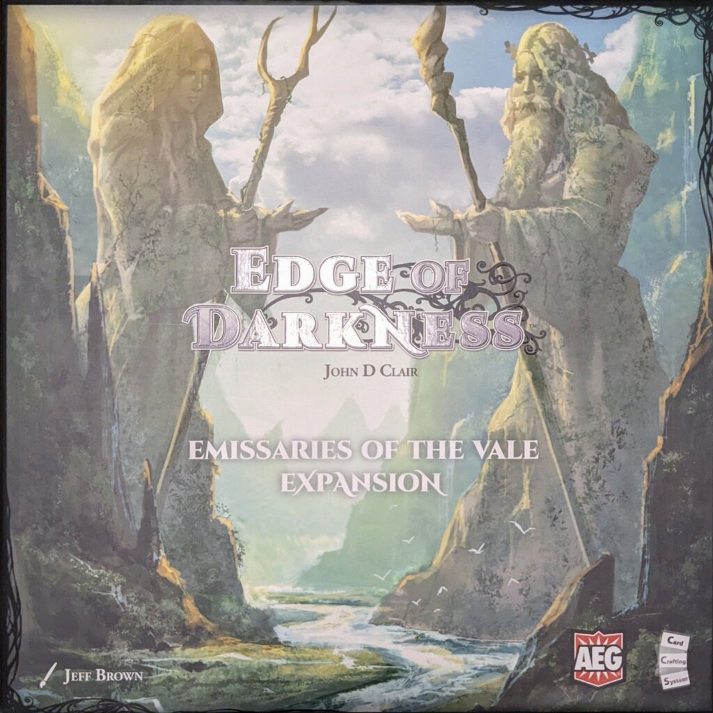 Edge of Darkness: Emissaries of the Vale board game cover