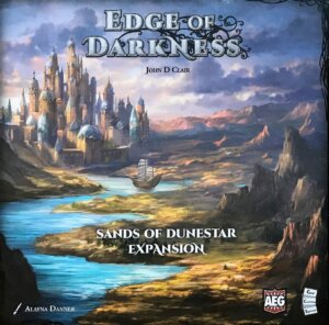 Edge of Darkness: Sands of Dunestar board game cover