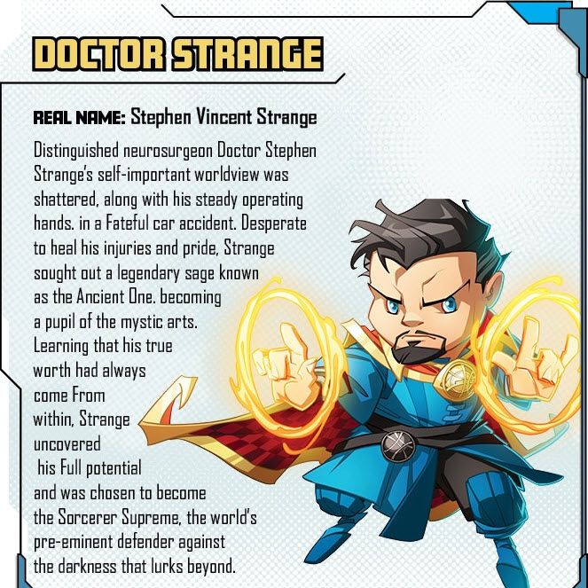 Marvel United: Doctor Strange board game cover