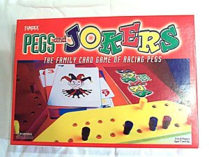 Pegs and Jokers board game cover