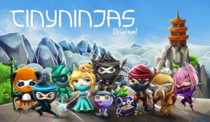 Tiny Ninjas: Original board game cover