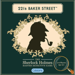221B Baker Street: The Master Detective Game board game cover