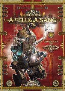 Dungeon Twister: À Feu et À Sang board game cover