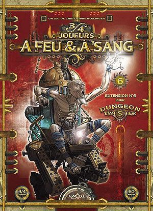 Dungeon Twister: À Feu et À Sang board game cover