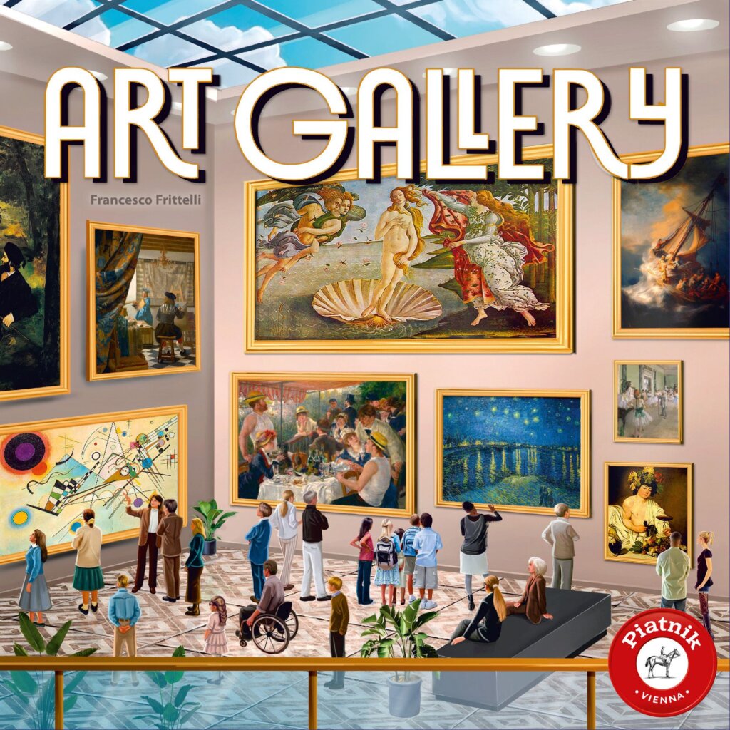 Art Gallery board game cover