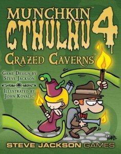 Munchkin Cthulhu 4: Crazed Caverns board game cover