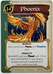Fantasy Realms: Phoenix Promo Card board game cover