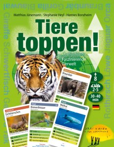 Tiere toppen! board game cover