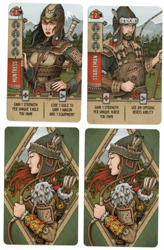 Raiders of Scythia: Huntress & Stableman board game cover
