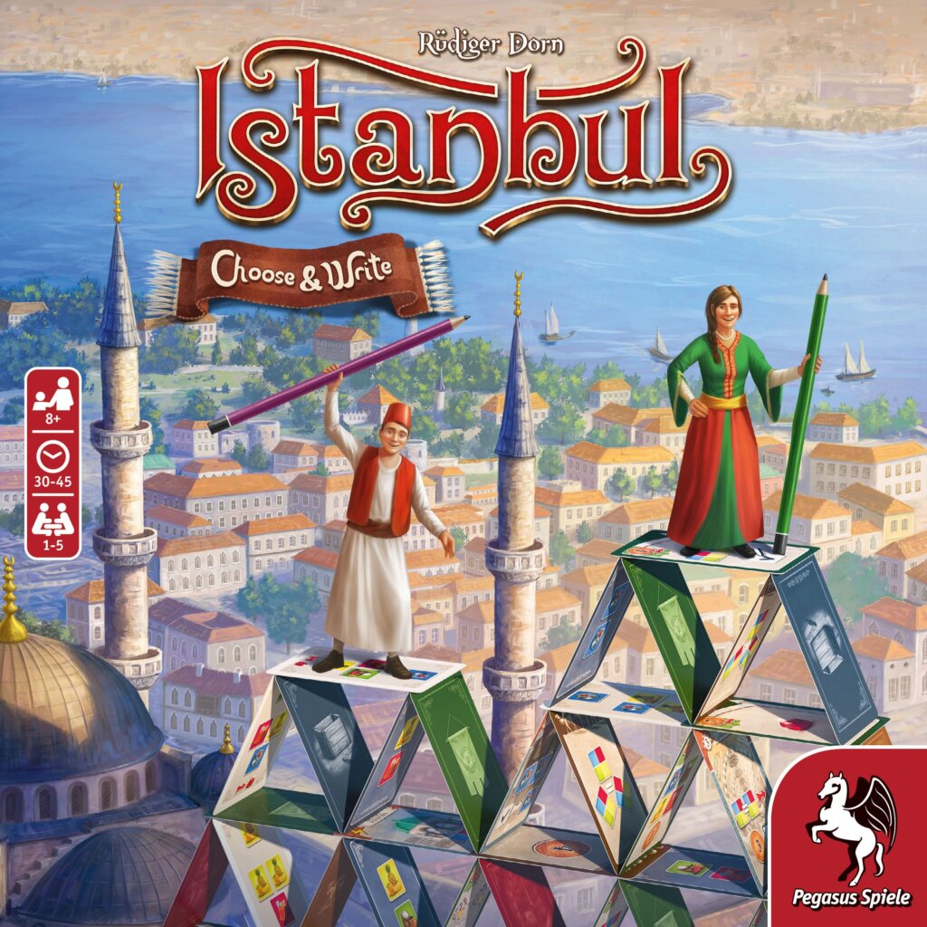 Istanbul: Choose & Write board game cover