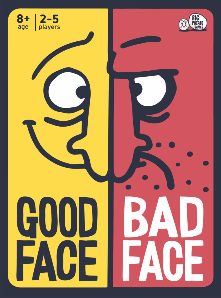 Good Face Bad Face board game cover
