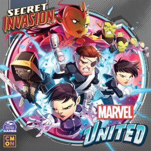 Marvel United: Secret Invasion board game cover