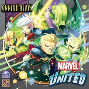 Marvel United: Annihilation board game cover
