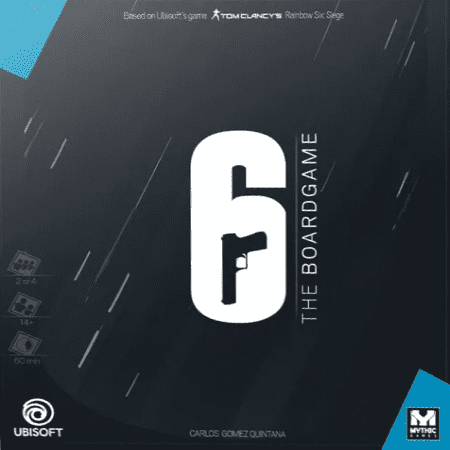 6: Siege – The Board Game board game cover