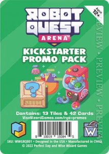 Robot Quest Arena: Kickstarter Promo Pack board game cover
