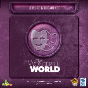It’s a Wonderful World: Leisure & Decadence board game cover