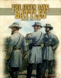 The Seven Days Battles board game cover