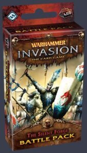 Warhammer: Invasion – The Silent Forge board game cover