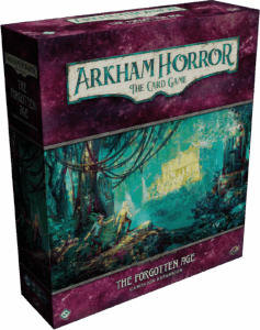Arkham Horror: The Card Game – The Forgotten Age: Campaign Expansion board game cover