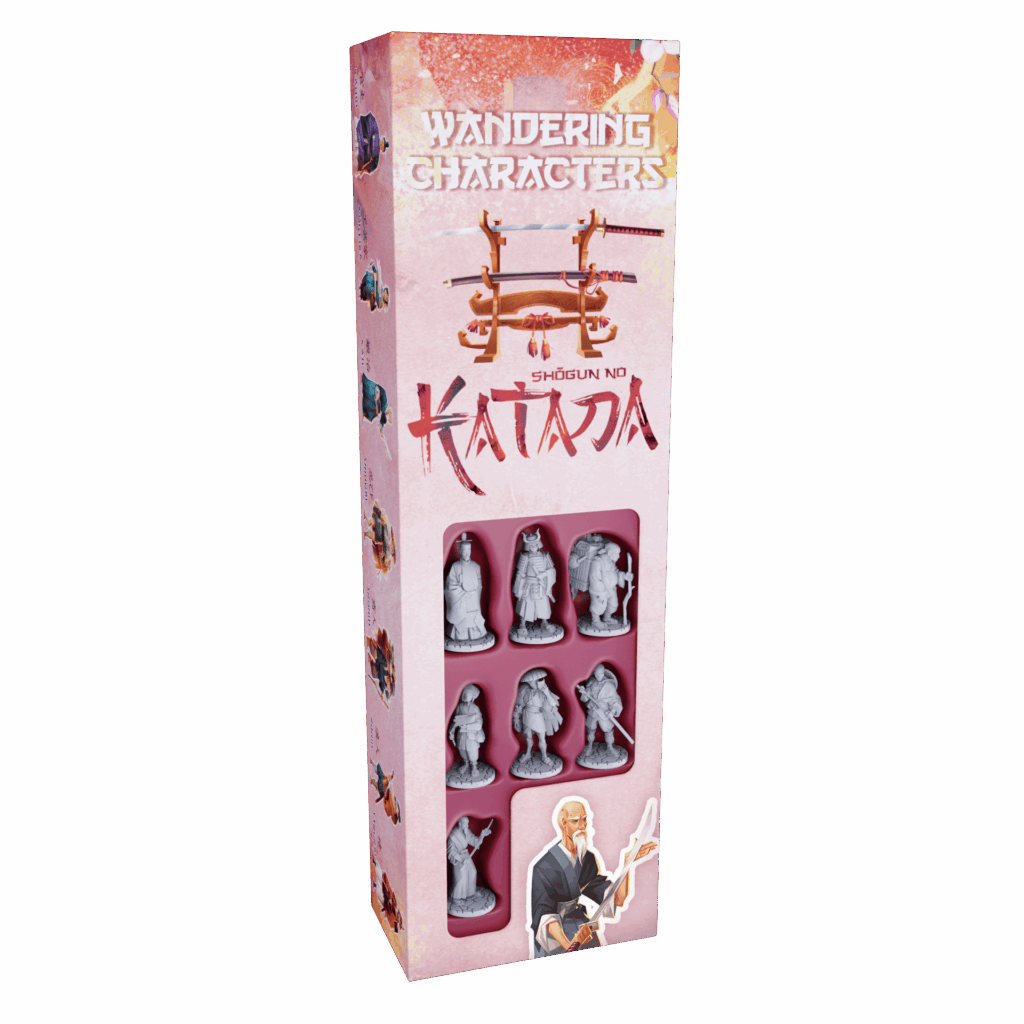 Shogun no Katana: Wandering Characters Expansion Set board game cover
