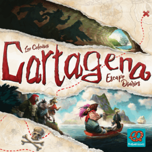 Cartagena: Escape Diaries board game cover