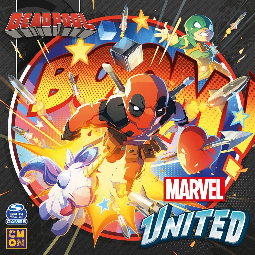 Marvel United: Deadpool board game cover
