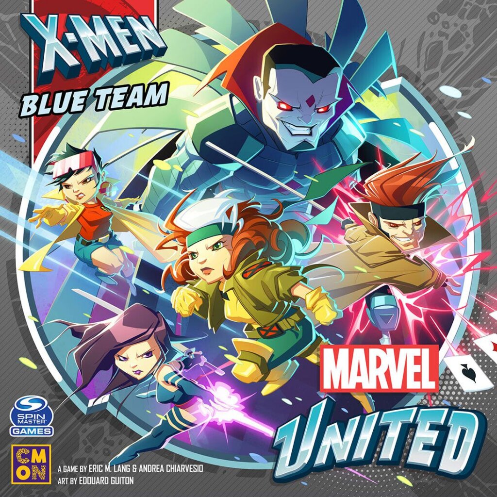 Marvel United: X-Men – Blue Team board game cover