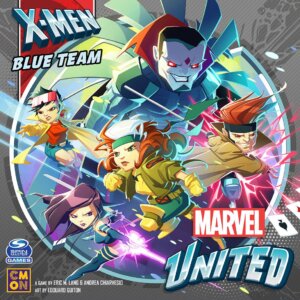 Marvel United: X-Men – Blue Team board game cover