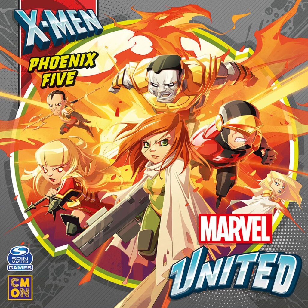 Marvel United: X-Men – Phoenix Five board game cover