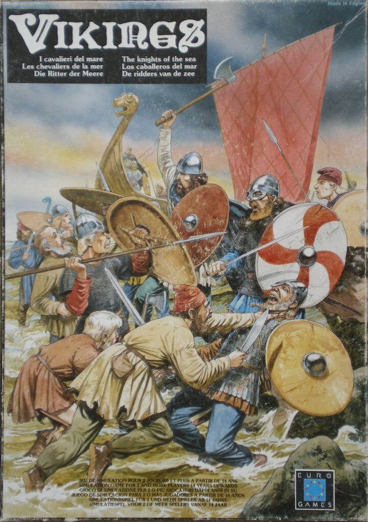 Viking Raiders board game cover