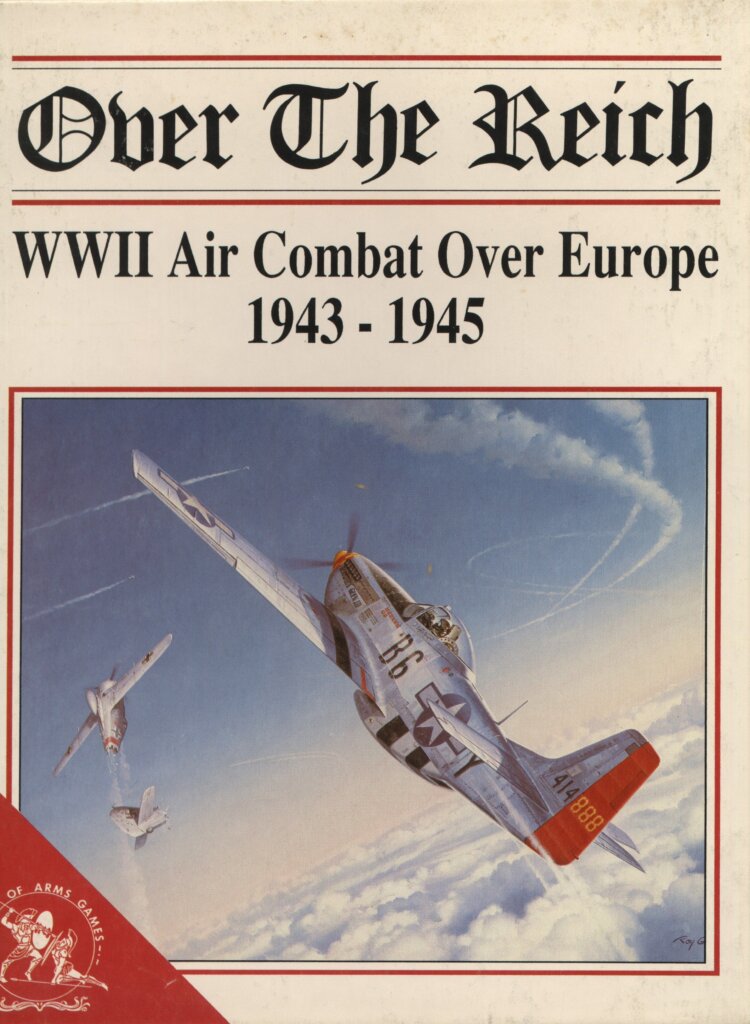 Over the Reich: WWII Air Combat Over Europe 1943-1945 board game cover