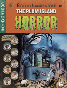 The Plum Island Horror board game cover