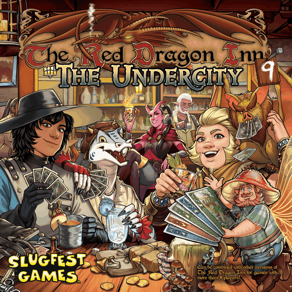 The Red Dragon Inn 9: The Undercity board game cover