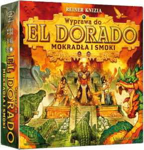 Wyprawa do El Dorado: Mokradła i Smoki board game cover