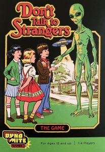 Don’t Talk to Strangers board game cover