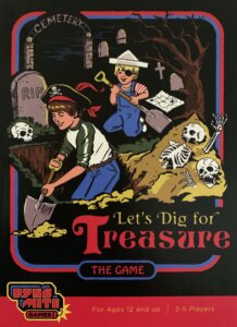 Let’s Dig for Treasure board game cover