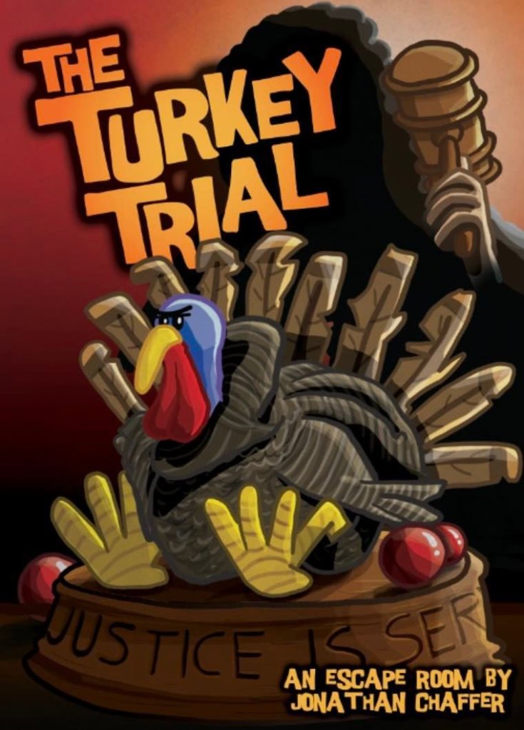 Holiday Hijinks #7: The Turkey Trial board game cover