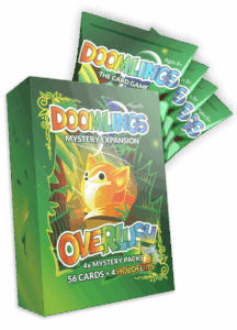 Doomlings: Overlush board game cover