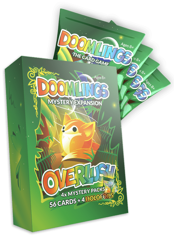 Doomlings: Overlush board game cover