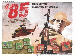 ’85 Afghanistan: Graveyard of Empires board game cover