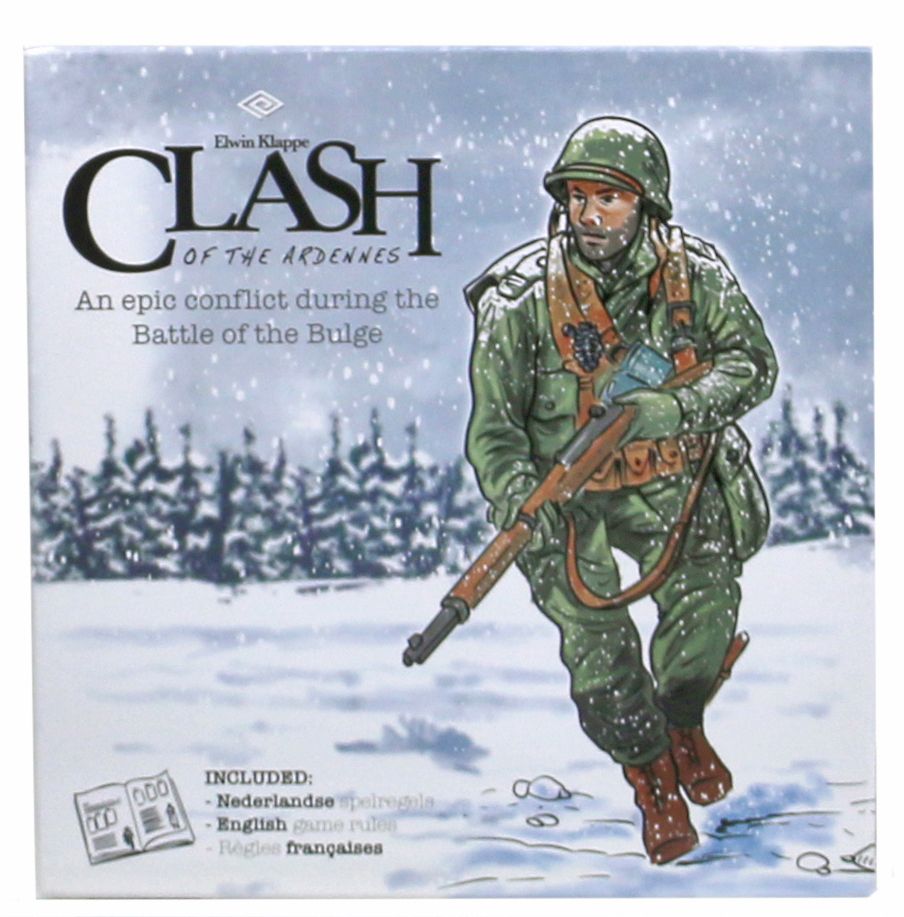 Clash of the Ardennes board game cover