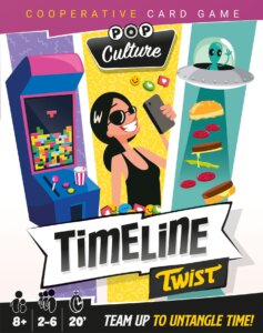 Timeline Twist: Pop Culture board game cover