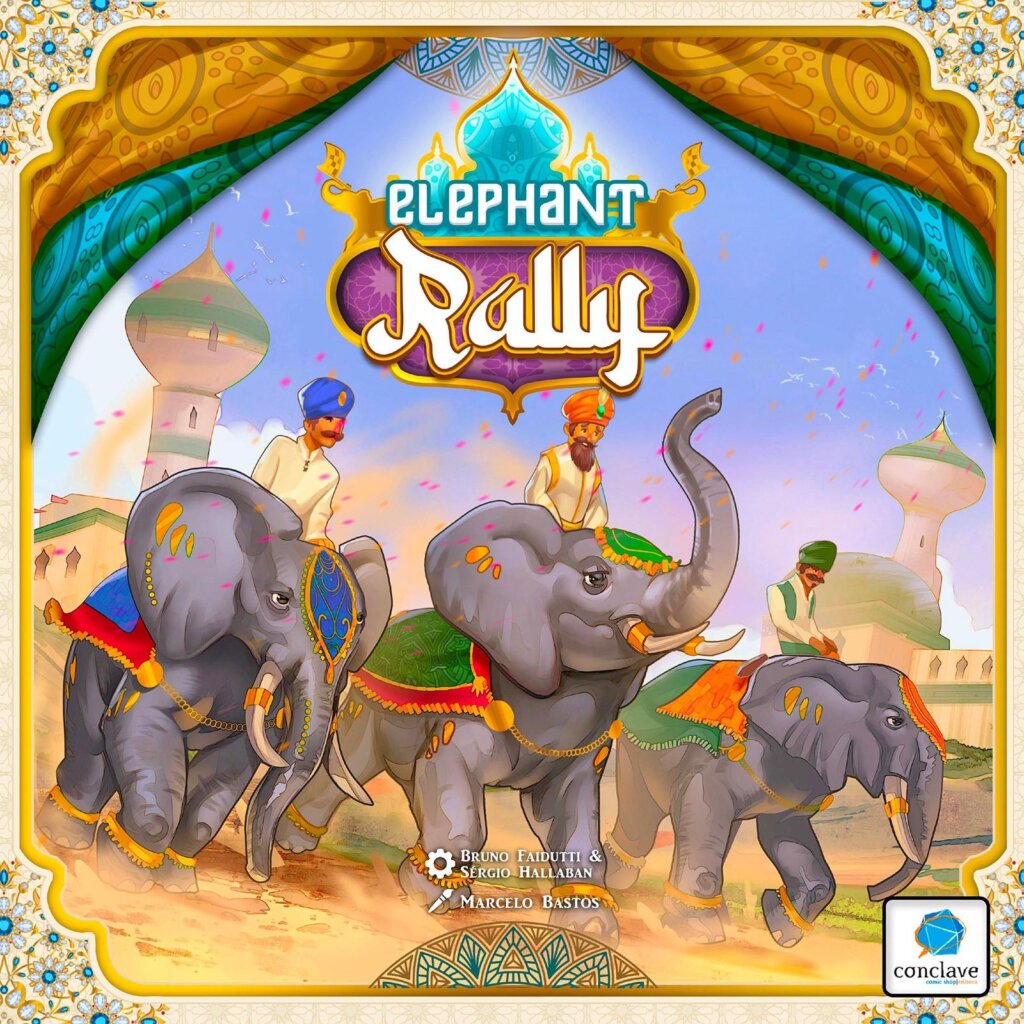 Elephant Rally board game cover
