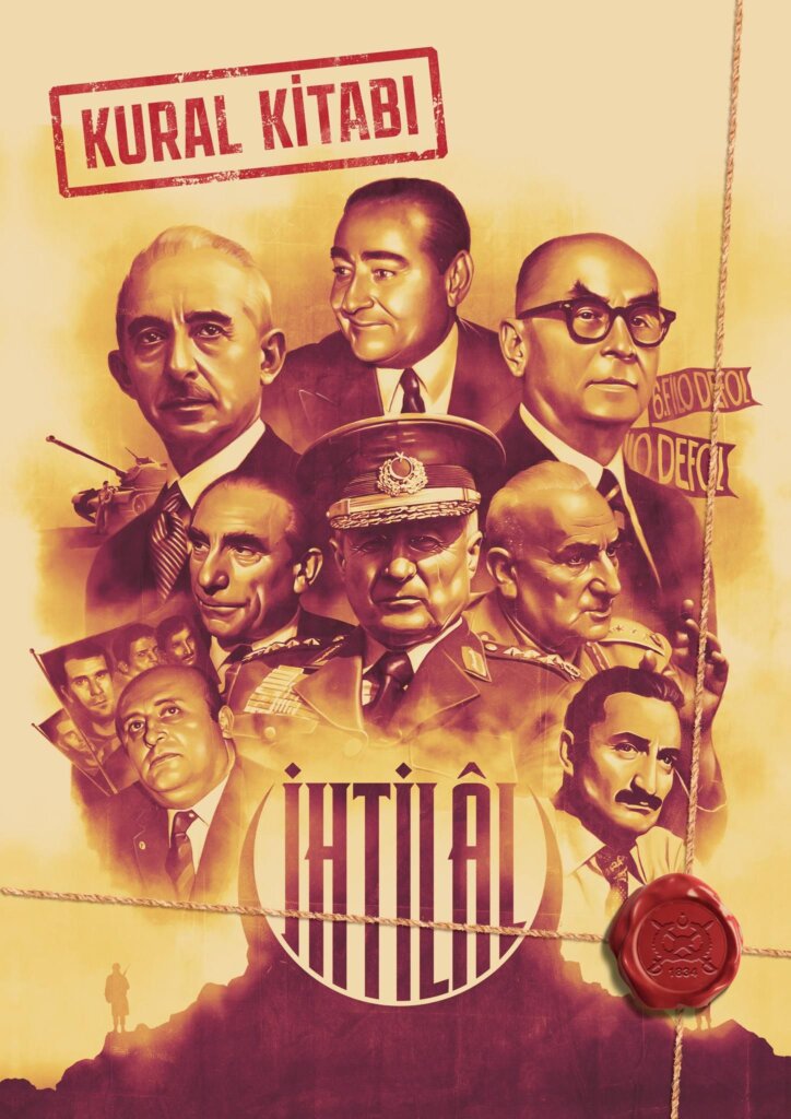 İhtilâl board game cover