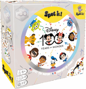 Spot it! Disney 100 Years of Wonder board game cover