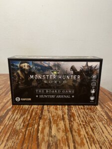 Monster Hunter World: The Board Game – Hunter’s Arsenal Expansion board game cover